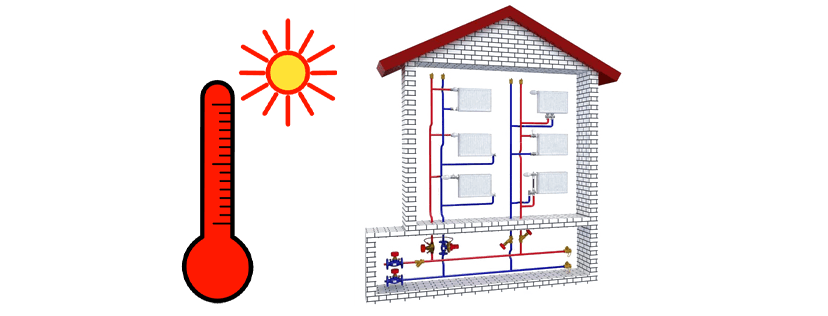 Heating options in an SIP house